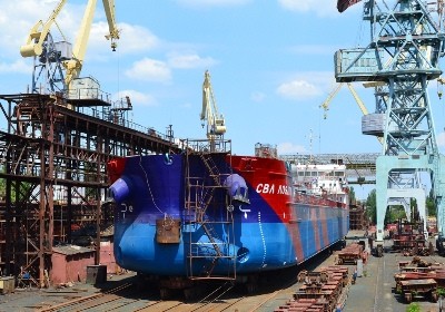 Херсонський суднобудівний завод спустив на воду другий повнокомплектний танкер user/common.seoImage