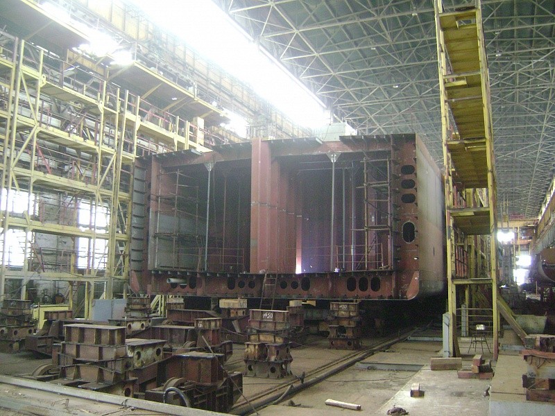 На Миколаївській верфі СМГ сформовано вже більш ніж половину циліндричної частини корпусу танкера user/common.seoImage