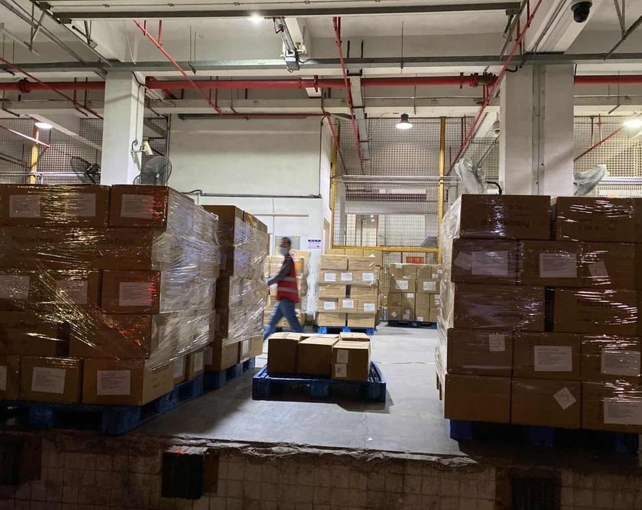 Доставляння з Китаю чергової партії гуманітарного вантажу медичного призначення для України user/common.seoImage