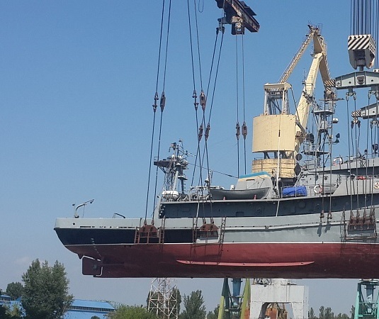 Чорноморська верф SMG відремонтувала морське водолазне судно ВМС України «Нетішин» user/common.seoImage