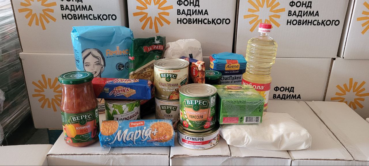 Фонд Вадима Новинського разом із УПЦ роздали понад 40 тисяч продуктових наборів українцям, які страждають від війни user/common.seoImage
