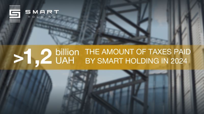 У 2024 році Smart-Holding сплатив до бюджету України понад 1,2 млрд грн. user/common.seoImage